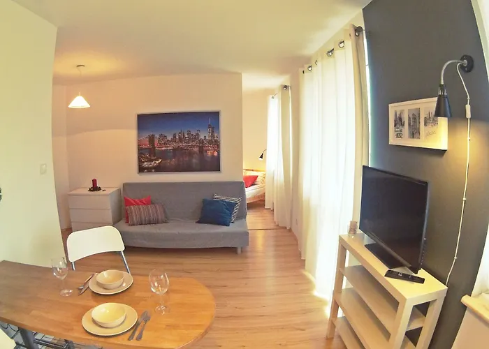 Apartmán Z Balkonem I Bezplatnym Parkingiem Gdaňsk