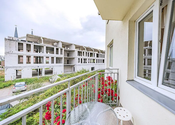 아파트 Z Balkonem I Bezplatnym Parkingiem