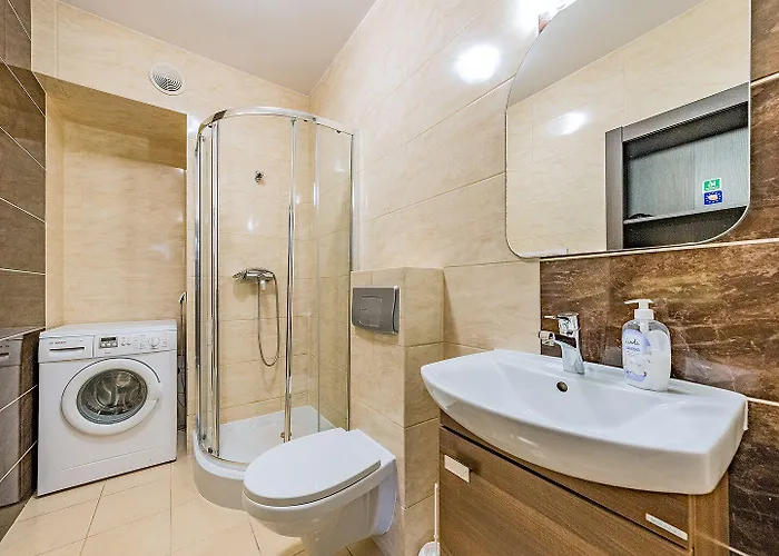 Z Balkonem I Bezplatnym Parkingiem 아파트 그단스크